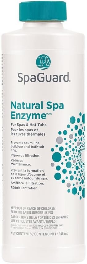 SpaGuard Natural Spa Enzyme, Spas and Hot Tubs, 1 qt