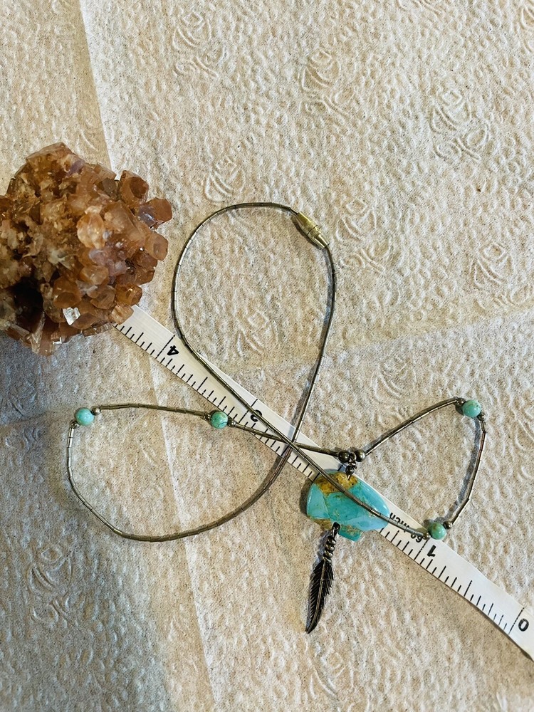Sterling Silver Navajo Style Necklace