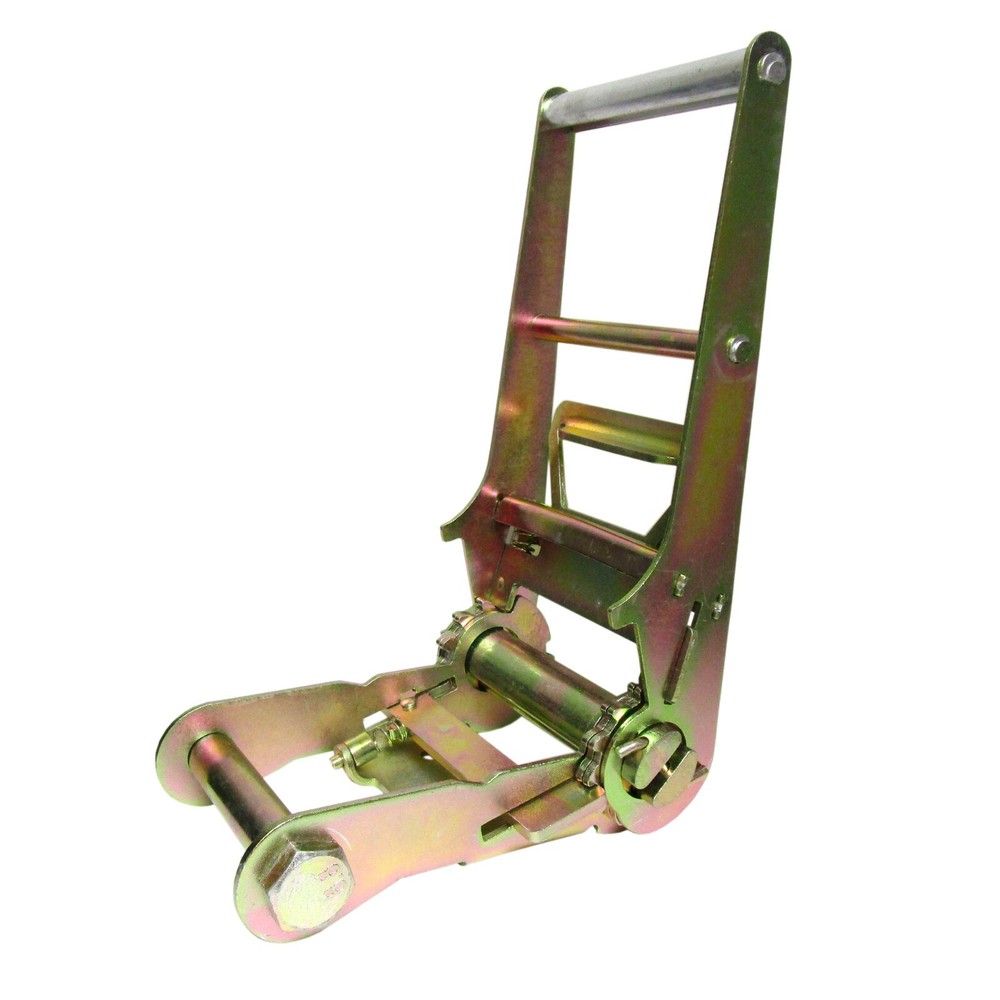 4" Long Handle Ratchet Tie Down with Security Lock 8,000 LBS Working Load