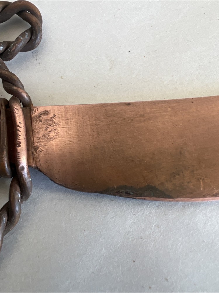 Vintage Handmade Copper Knife