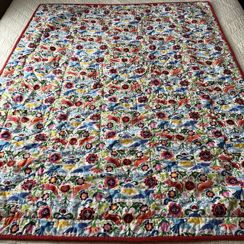 Vintage Patchwork Quilt – Kites / Whimsical Design