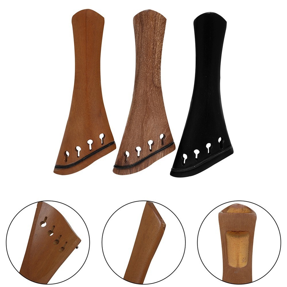 Pernambuco Model Violin Tailpiece Designed to Maintain String Integrity