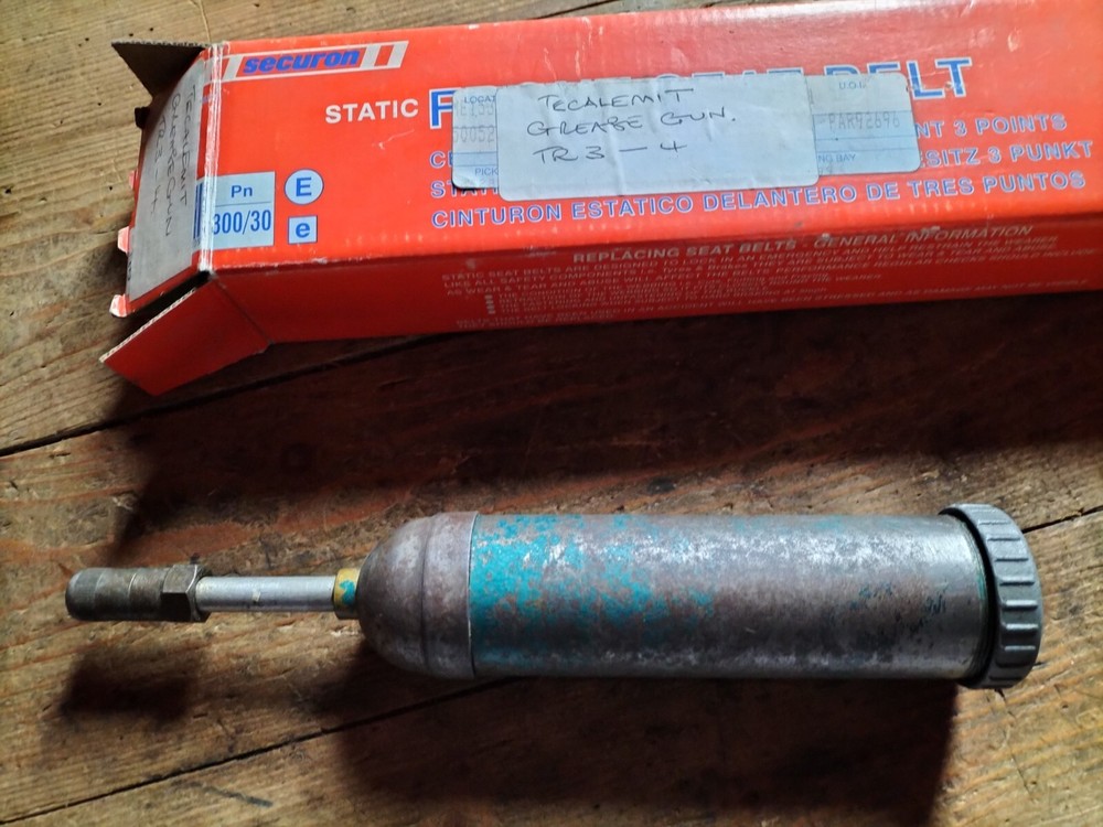 Triumph TR3/4 Tecalmit Grease Gun.