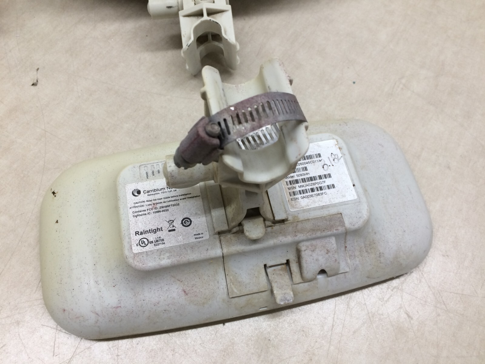 Lot of 5 Cambium Networks Broad Band 450b Antenna H093HH 5GHz PMP 450