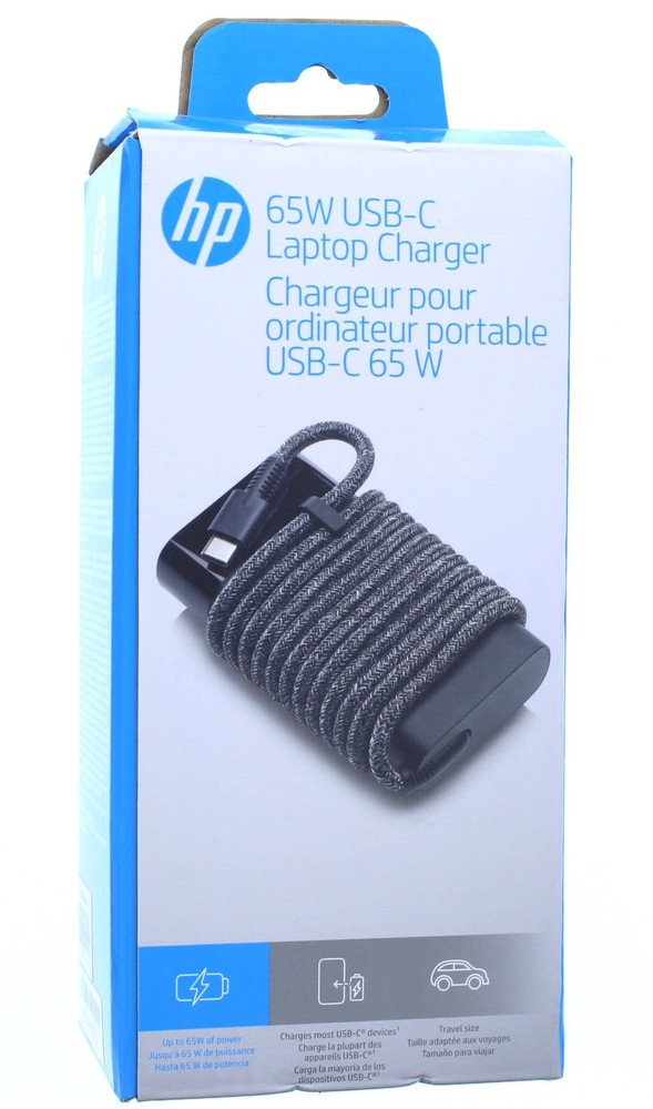 HP 65W USB-C Laptop Charger