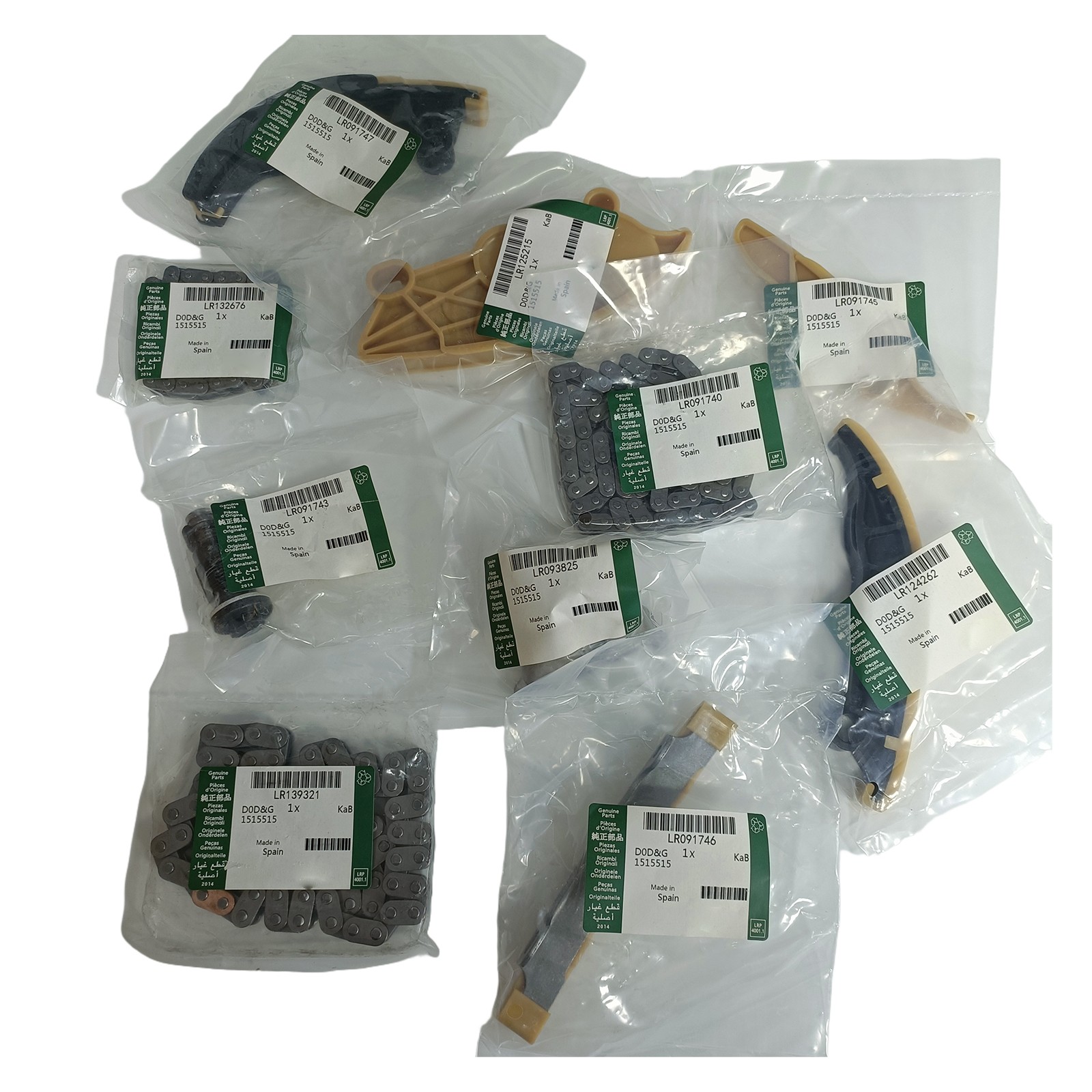 OEM Timing Chain Kit Camshaft Phaser FOR Land Rover Jaguar F-Pace XE Defender