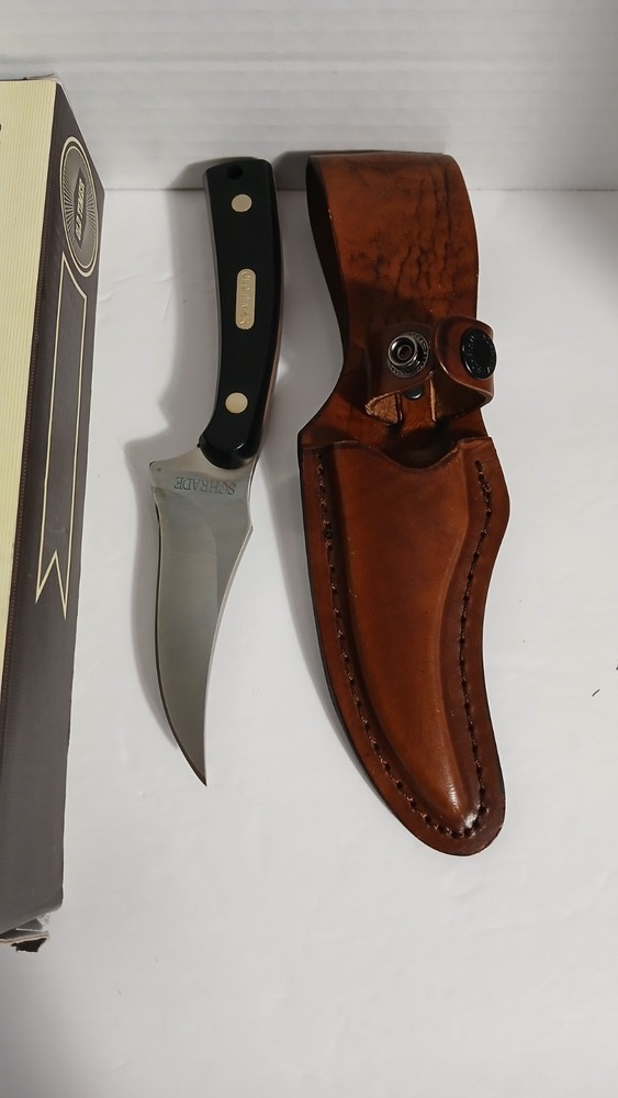 Old Timer 152OT Sharpfinger Fixed Blade Knife w/Box EUC
