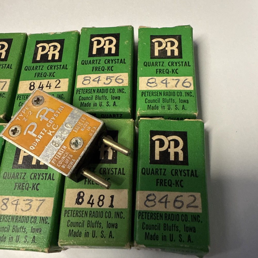 one FT243 quartz crystal from the list below : PR