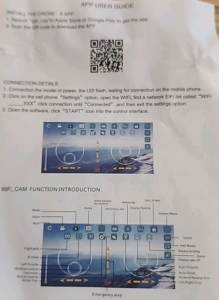 Drone Quadcopter Drone Pro with HD Camera Foldable RC