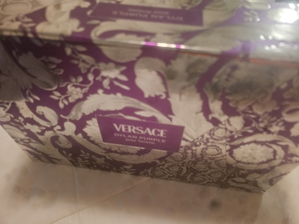 Versace Dylan Purple Gift Set Empty Box With Inserts