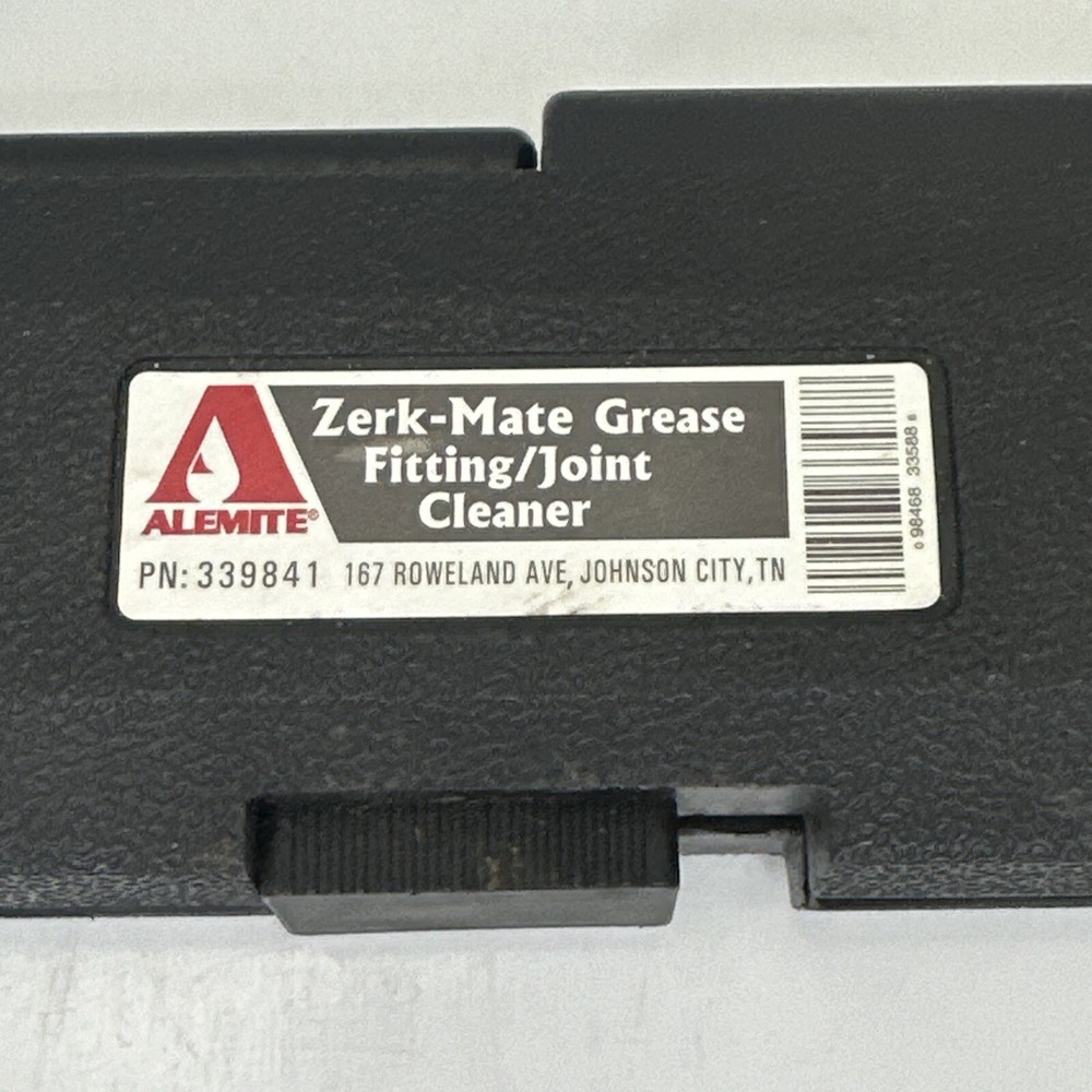 Alemite 339841 Zerk-Mate Grease Fitting Cleaner EUC