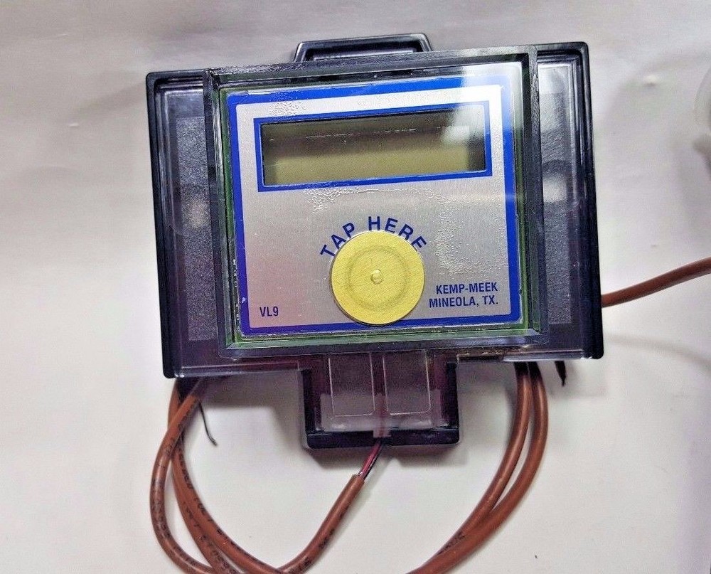 VisuLink Water Meter Remote Register, LCD display for wired ENCODER Output Meter