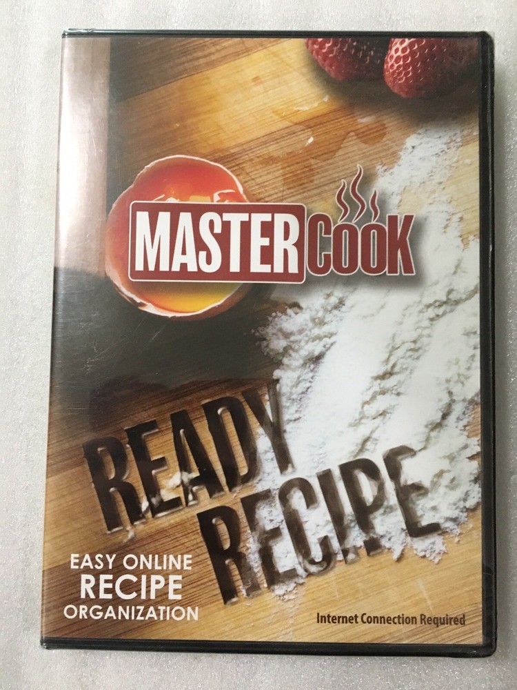 MasterCook - Ready Recipe (PC-CD-ROM) NEW Sealed