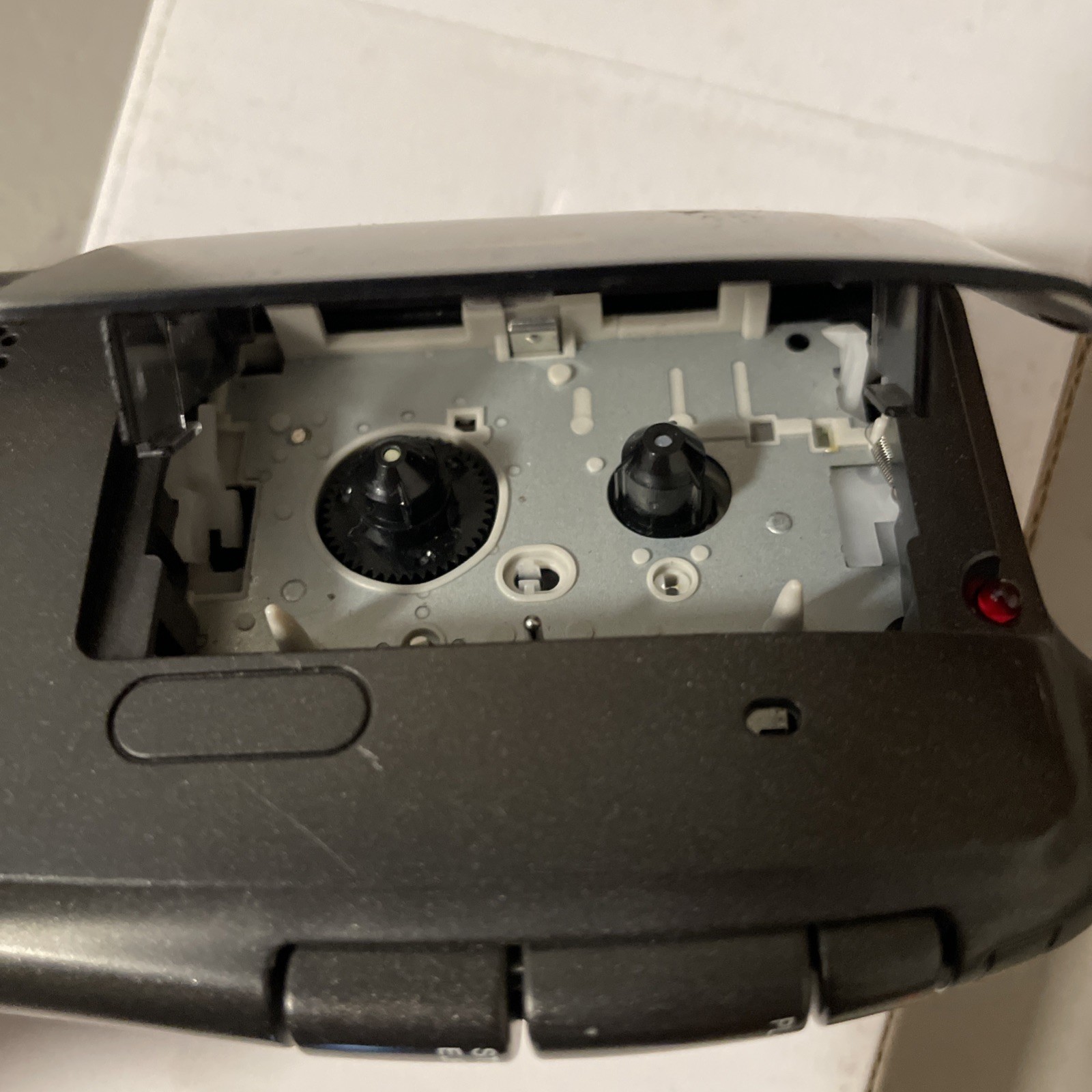 Olympus Pearlcorder S922 MicroCassette Voice Recorder Black - Tested