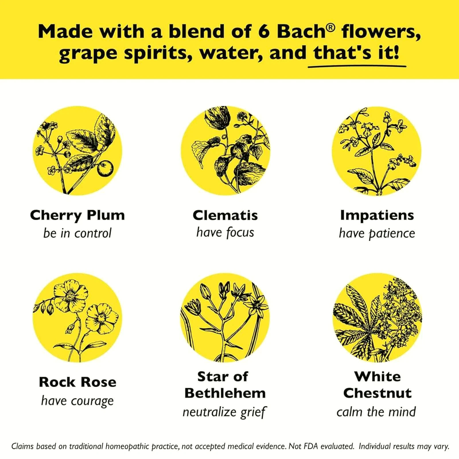 Bach RESCUE SLEEP Spray Natural Sleep Aid 0.7 fl oz 20mL PACK OF 2