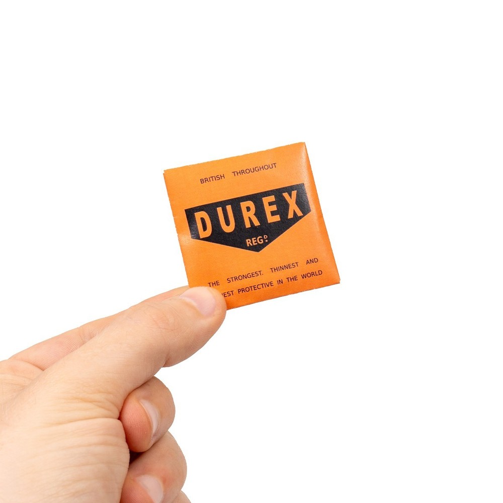 WW2 British Durex Prophylactics Condom - Only Packaging