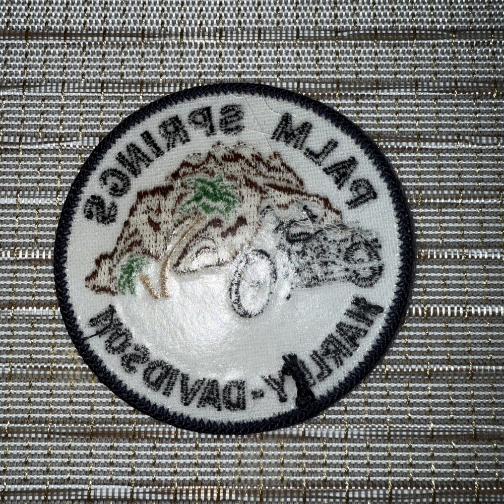 New Palm Springs Harley Davidson Patch