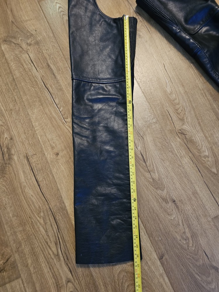 Interstate Leather Chaps Size XXS Adjustable Waist
