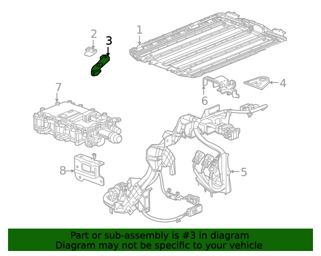 Genuine GM Front Bracket 24043884