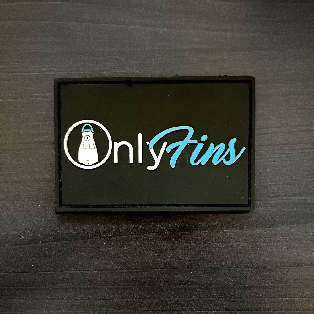 OnlyFins SCUBA Diving PVC Morale Patch, 3 Inch, Hook & Loop Attachment OnlyFans