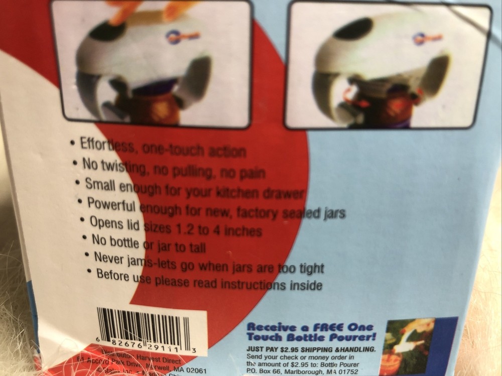 Culinar Onetouch Electric Automatic Jar Opener TESTED