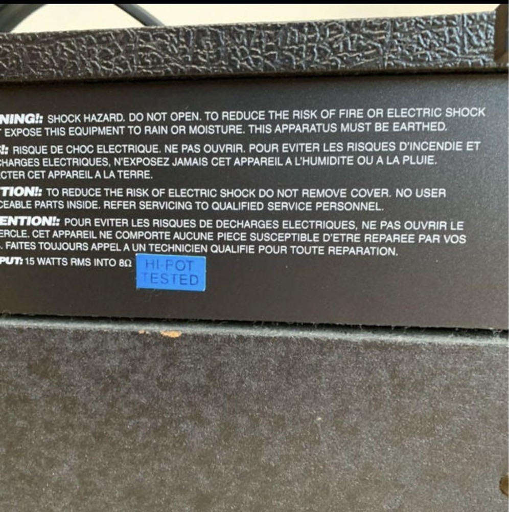 YAMAHA Marshall MG15CDR box