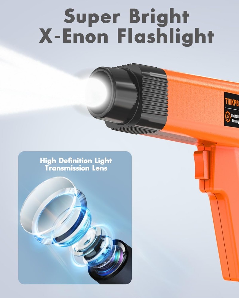 Tune Your Engine Perfectly - Digital Timing Light with Tachometer TK95