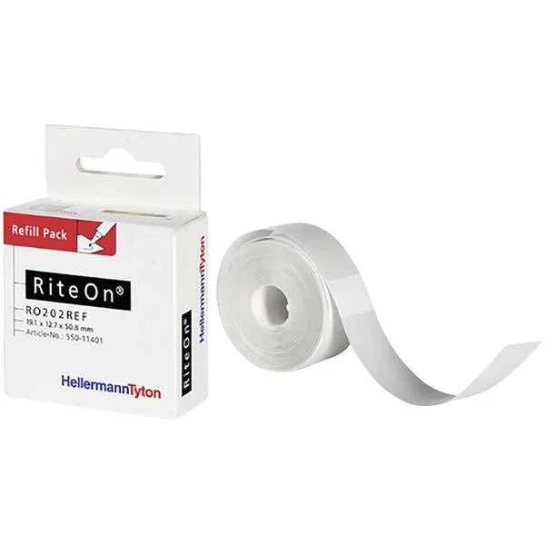 HellermannTyton 550-51401 RO202REF-1401-GN-1401-CL/GN Self Laminating Label