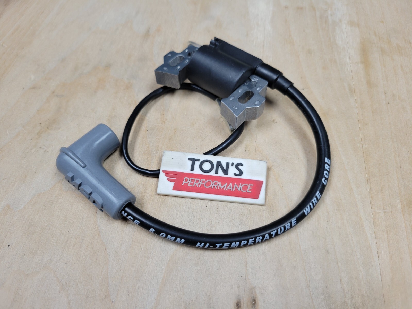 Predator 212 coil, MSD boot, Ton's wire, Direct replacement Kart coil 0 Ohm