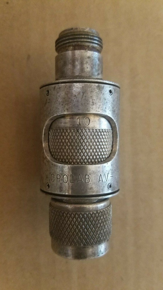 MicroLab AV-A32 Variable Rotary Step Attenuator 0-10dB (2dB-Steps) Type-N(m-f)