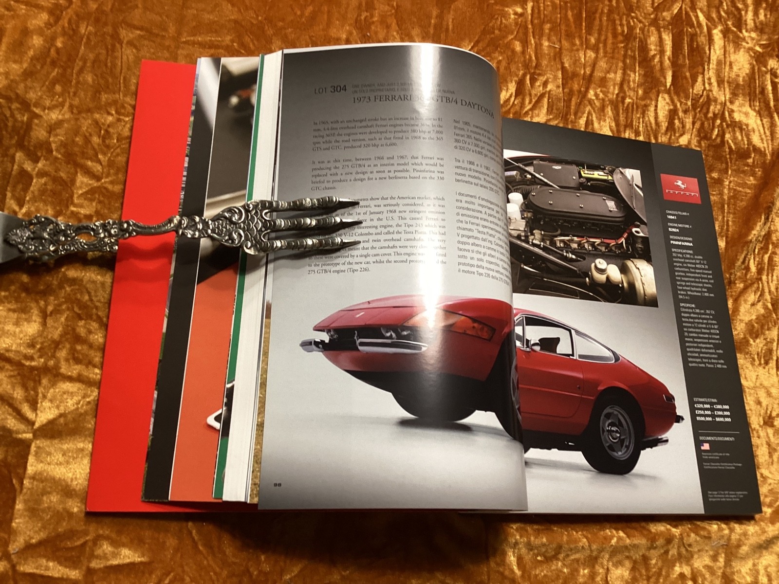 RM Auctions sotheby's Maranello Italy Ferrari sales catalogue May 2008