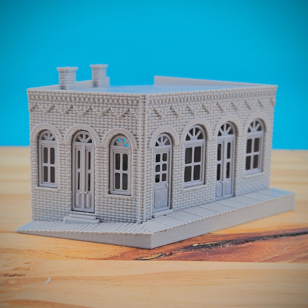 Z Scale - BlackHawk CO Corner Store - 1:220 Scale Building