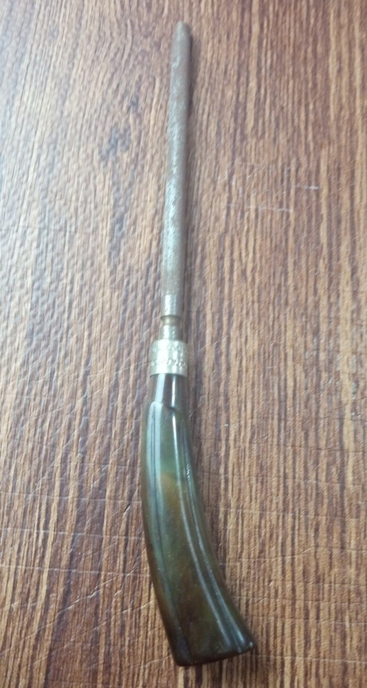 Vintage 12 " Knife Sharpener With Bakelite Handle