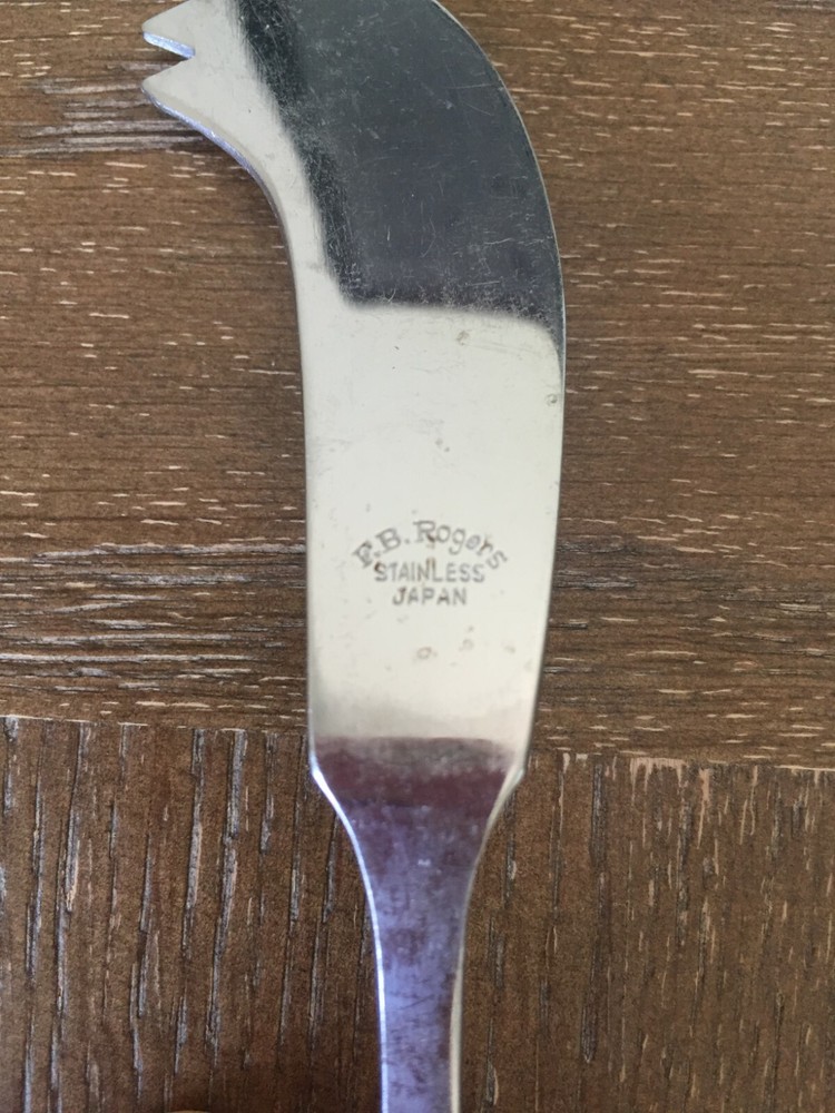 F. B. Rogers Ardsley Stainless 8" Solid Cheese Knife - Serving Pick