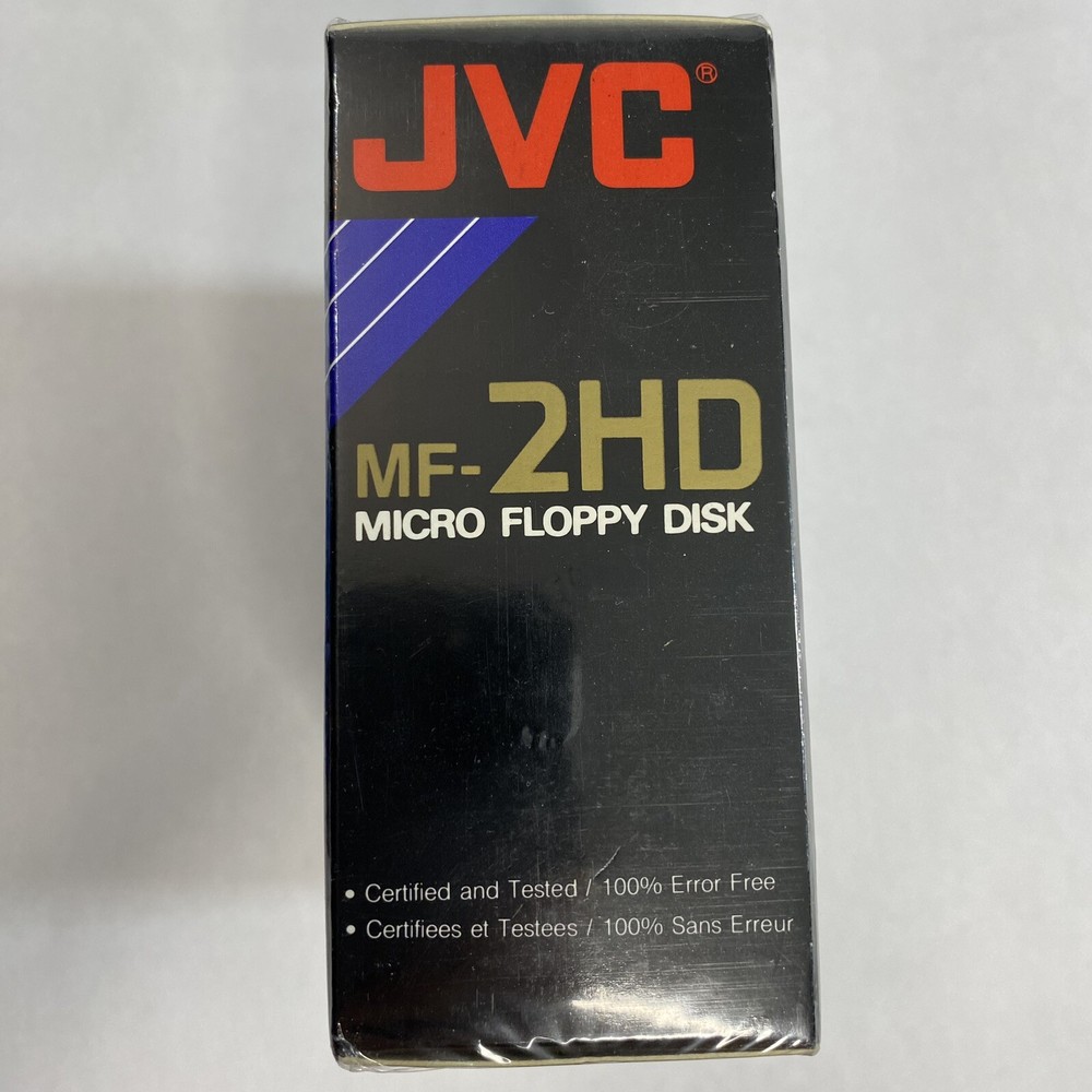JVC MF-2HD Pack Of 10 Micro Floppy Disk