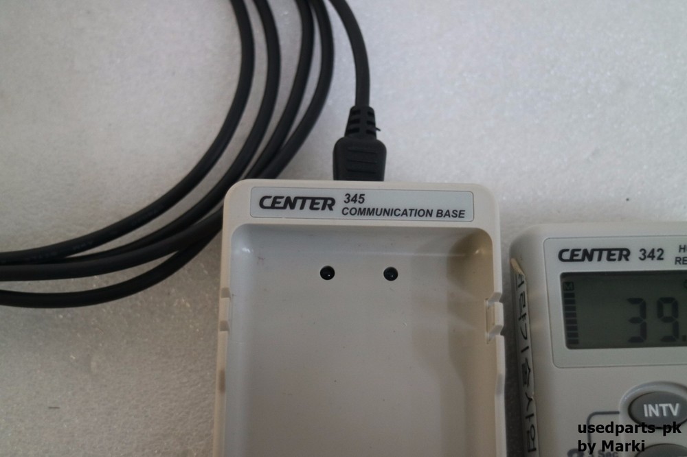 CENTER 342 HUMIDITY RECORDER & 345 COMMUNICATION BASE