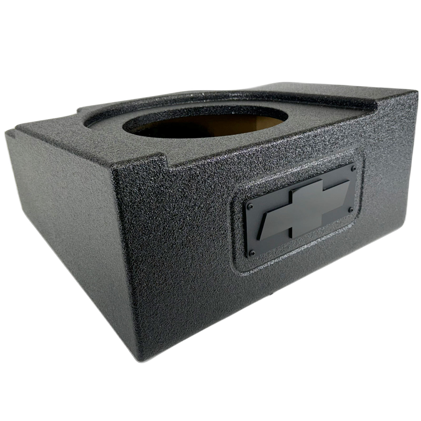 Silverado Sierra 07-18 Crew Cab Subwoofer Box Enclosure Single Woofer 1x12"