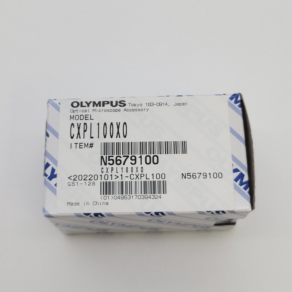 Olympus Microscope Objective CXPL100XO CX Plan 100x Oil