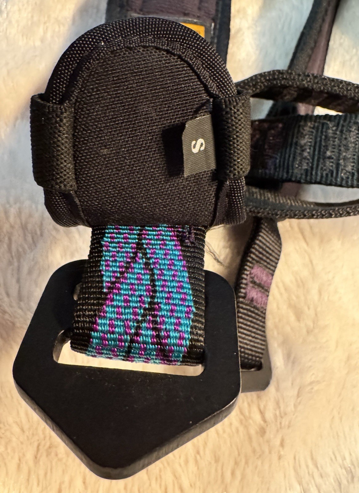 REI® Vintage 90’s Mountain Rock Climbing Harness - Women's Small Teal Purple
