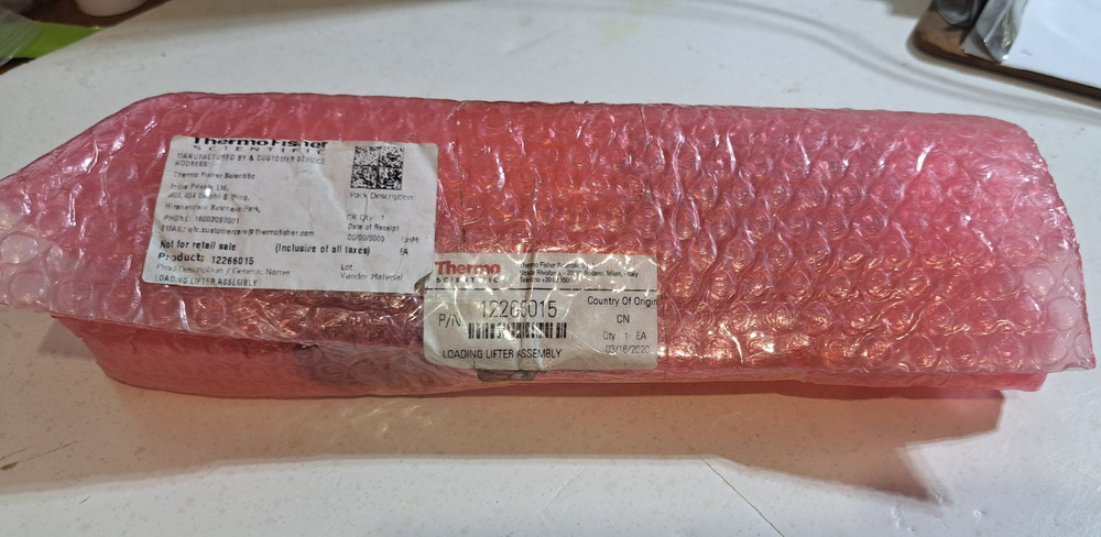 Thermo Scientific Loading lifter Assembly 12266015 TriPlus 500 Headspace Sampler
