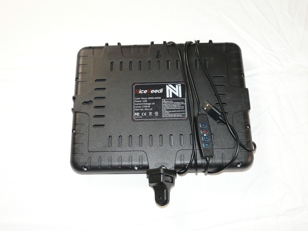 SINGLE REPLACEMENT LIGHT ONLY NiceVeedi Studio Light 2800-6500K Dimmable NV-L12