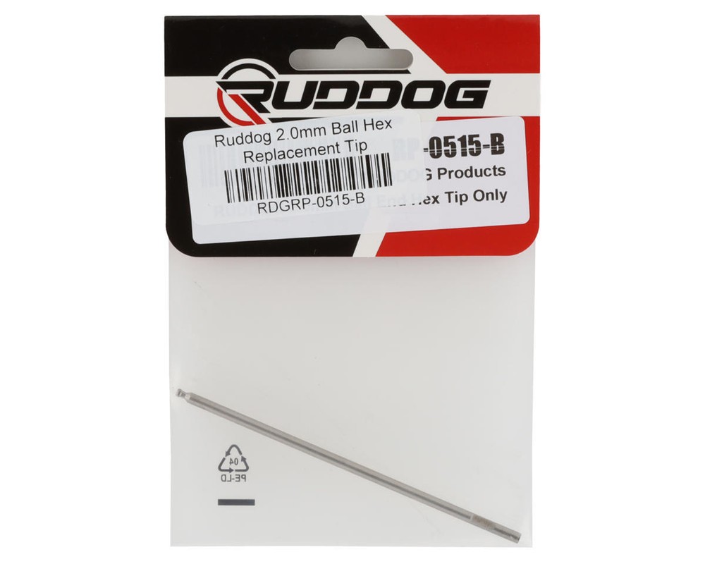 Ruddog Ball Hex Replacement Tip (2.0mm) [RDGRP-0515-B]
