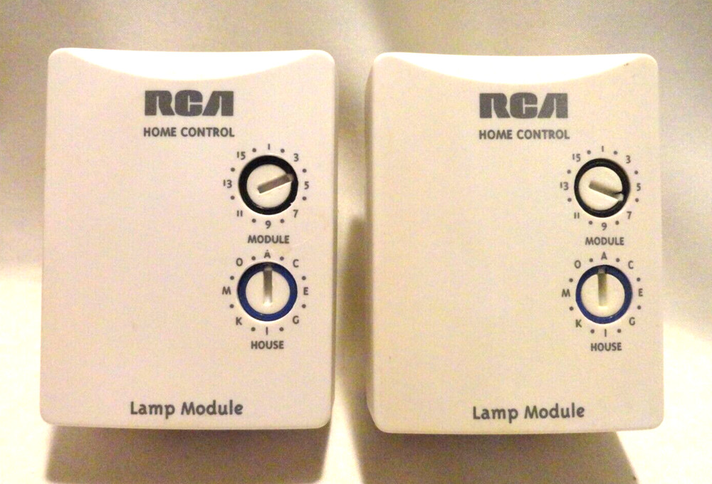 2 RCA HOME CONTROL LAMP MODULE MODLE HC10LM🎇