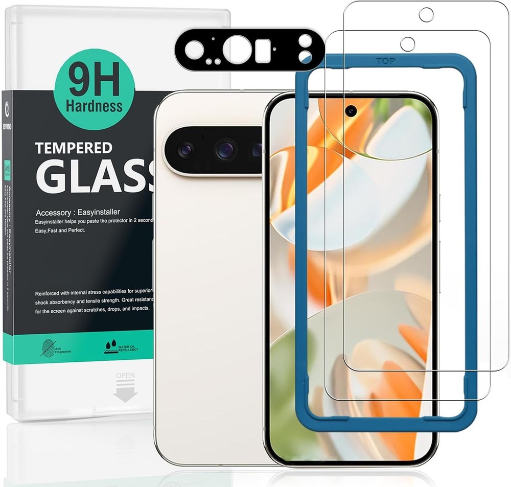 Screen Protector For Google Pixel 9 Pro [], 9H Hardn Tempered