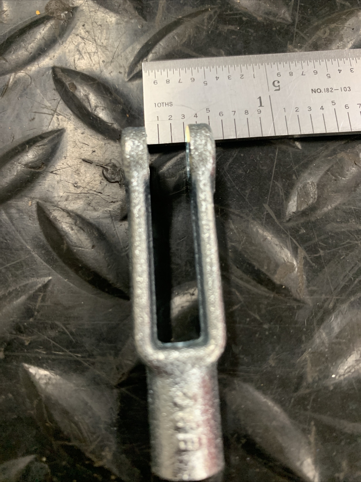 John Deere 1/4-28 Clevis Yoke Cable End OEM # 1/4" Fine Thread Control Linkage