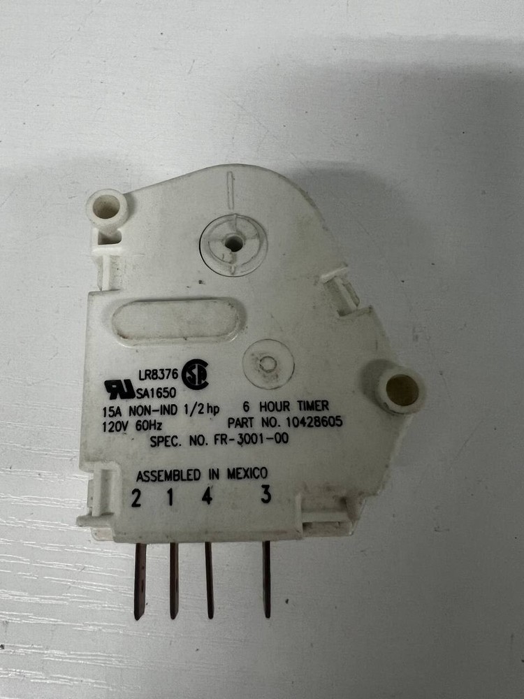 Genuine Maytag Refrigerator Defrost Timer 10428605