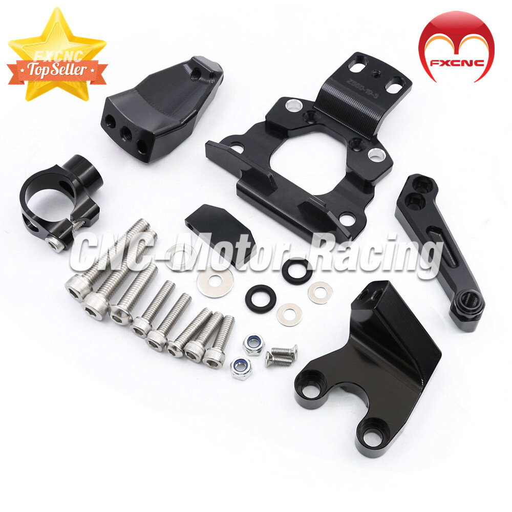 For Z650 2017-2022 CNC Stabilizer Steering Damper Bracket Mount kit Support