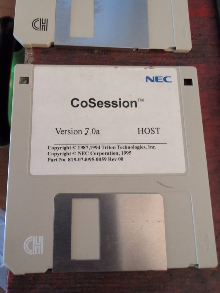 NEC CoSession Ver 7.Oa Host Software 3.5 Media