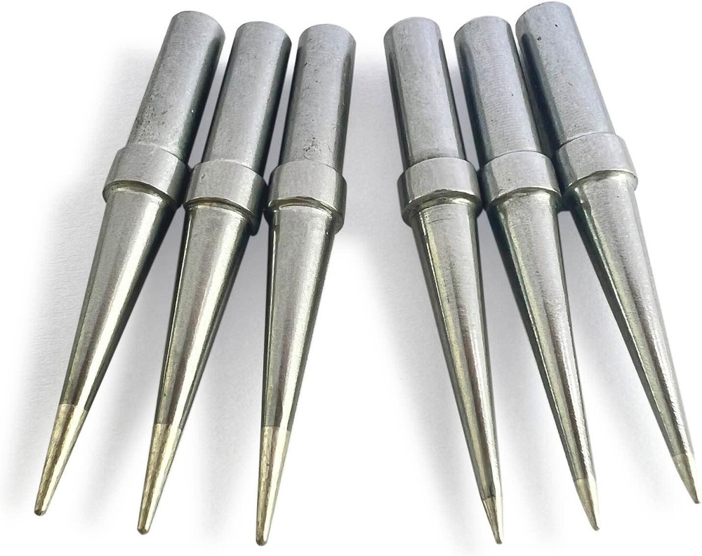 Micro Soldering Precise Replacement Tips for Weller Soldering Stations - 6 PCS