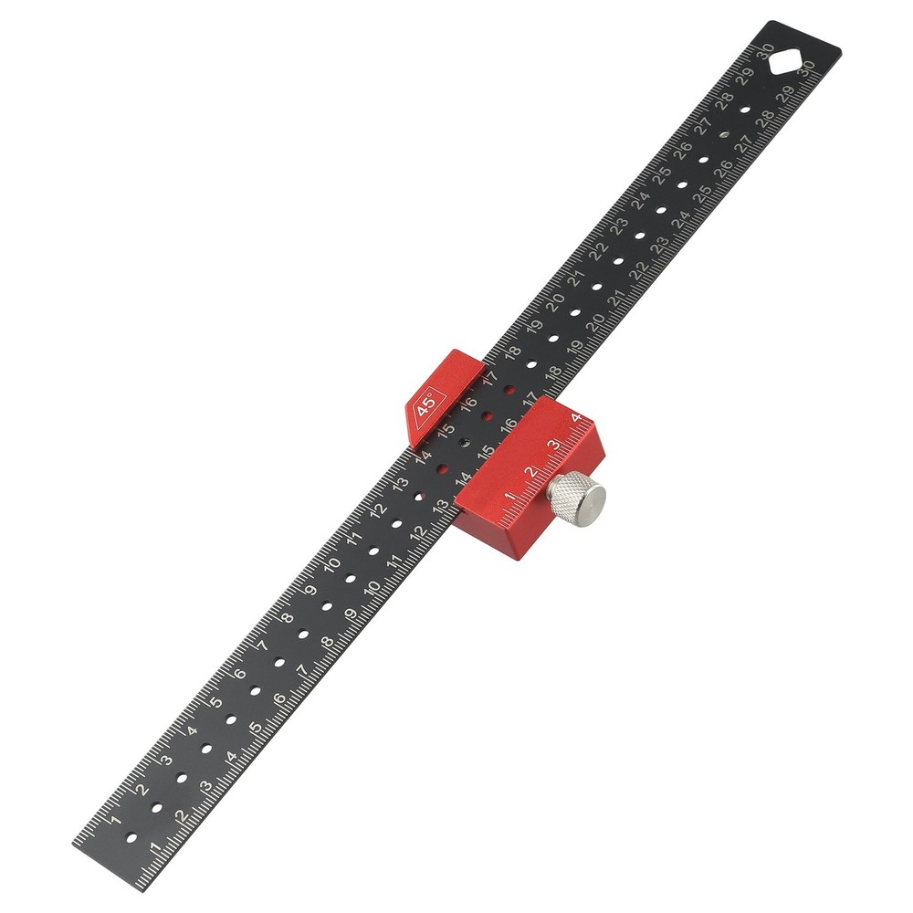 Slide Stop Ruler Angle Straight Scribing Ruler Angle Straight Quantity